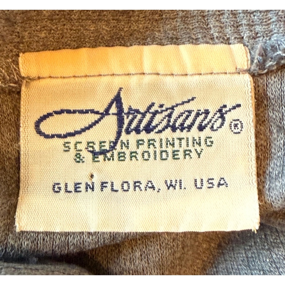 Artisans Glen Flora WI USA Horse Print Button Up Top Southwestern Long Sleeve - Picture 3 of 3